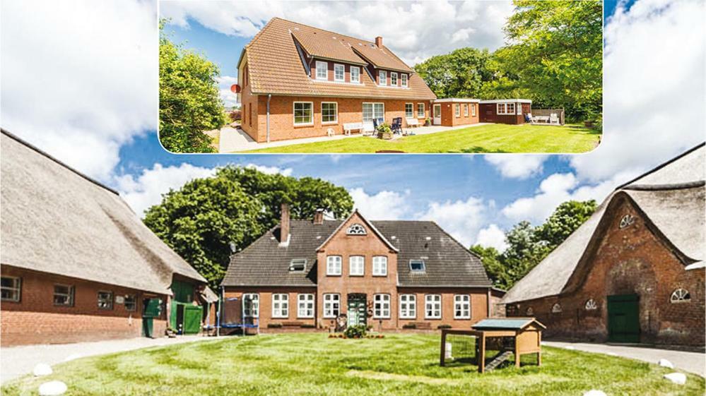 Hof Herzleuchten, Familie Groth Garding-Kirchspiel Zewnętrze zdjęcie